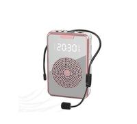 Amplificateur vocal portable 8 W avec microphone intégré, batterie rechargeable 4500 mAh, pour la formation des enseignants (2025)