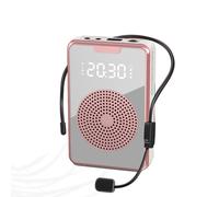 Amplificateur vocal Portable pour les enseignants, avec Microphone, haut-parleur Rechargeable pour la formation, Guide touristique, salle de classe
