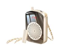 Amplificateur vocal sans fil avec microphone cravate, haut-parleur portable avec microphone cravate, pour salle de iscours