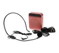Amplificateur Vocal sans Fil K3 Portable pour Enseignants, Rose | Léger, Haut-parleurs Haute Fréquence, Transmission Élargie, Volume Accru, Aluminium, Cours et Activités Extérieures