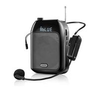 Amplificateur Vocal Sans Fil UHF 15W, Portable For L'enseignement, La Conférence, Promotion Du Guide Touristique, Haut-parleur De Microphone Mégaphone U-disk pour l'enseignement