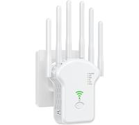 Amplificateur Wifi 2025, Amplificateur De Portée Wifi 300 Mbps, Répéteur Wifi Avec Port Ethernet, 6 Antennes Répéteur Internet Sans Fil Plus Grande Couverture, Amplificateur Internet À Domic[Z322]