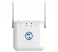 Amplificateur WiFi 2025, extension WiFi, répéteur WiFi, couvre jusqu'à 9 800 m² et 45 appareils, booster Internet avec port Ethernet, configuration rapide, amplificateur de signal sans fil domestique