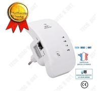 Amplificateur WiFi - LUNAVO - Répéteur mural - 300 Mbps - Blanc - 802.11n