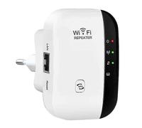 Amplificateur WLAN, répéteur WLAN 300 Mbit/s 2,4 GHz, extension de portée WiFi avec port Ethernet rapide, bouton WPS, mini ré