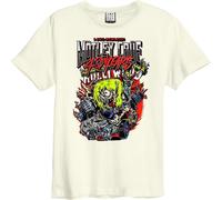 Amplified - "40 Years" T-shirt pour homme/femme unie GD759 (L) (Blanc ancien)