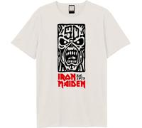 Amplified - "50th Totem Pole" T-shirt pour homme/femme Unie GD3198 (3XL) (Vieux Blanc)