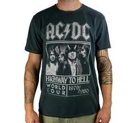 Amplified AC/DC Highway To Hell Poster Mens T-Shirt