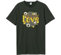 Amplified - "All You Need Is Love" T-shirt pour homme/femme unie GD2127 (XS) (Charbon de bois)