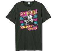 Amplified - "Anarchy In The Uk" T-shirt pour homme/femme Unie GD1884 (3XL) (Charbon de bois)
