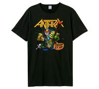 Amplified Anthrax I Am The Law Amplified T Shirt Vintage Noir