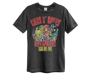 Amplified - Armes & Roses Utilisez Votre Illusion - Unisexe T-Shirt - Charbon, XXL