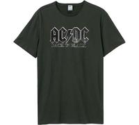 Amplified - "Back In Black" T-shirt pour homme/femme Unie GD620 (3XL) (Charbon de bois)