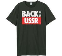 Amplified - "Back In The Ussr" T-shirt pour homme/femme Unie GD2126 (S) (Charbon de bois)