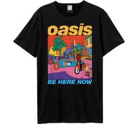 Amplified - "Be Here Now" T-shirt pour homme/femme Unie GD2175 (XXL) (Noir)