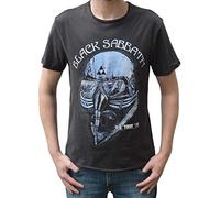 Amplified Black Sabbath '78 Tour Blue Print Crew Neck T-Shirt S
