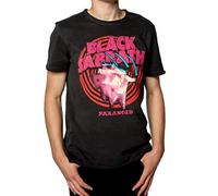 Amplified Black Sabbath-Paranoid T-Shirt, Paranoïde, Charbon-Noir, L Hommes