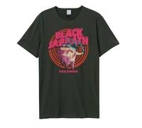 Amplified Black Sabbath-Paranoid T-Shirt, Paranoïde, Charbon-Noir, L Hommes