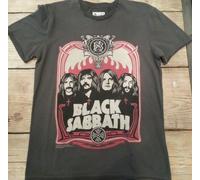 Amplified Black Sabbath T Shirt Vintage Délavé Sm, M, XL