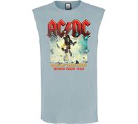 Amplified - "Blow Up Your Video" Haut sans manches pour hommes Sans manches GD1885 (L) (bleu étrange)