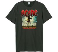 Amplified - "Blow Up Your Video" T-shirt pour homme/femme unie GD1374 (S) (Charbon de bois)