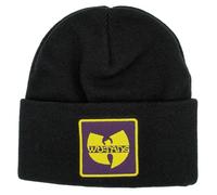 Amplified Bonnet tricoté avec logo BandMerch, accessoire pour homme, femme, enfant, unisexe, printemps, été, automne, hiver, fan de musique, festival, Wu-Tang, taille unique