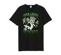 Amplified - Camiseta Paid In Full Eric B. y Rakim para Hombre L Negro