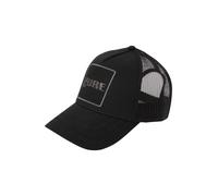 AMPLIFIED Casquette 'The Cure' gris foncé / noir, Taille 55-60