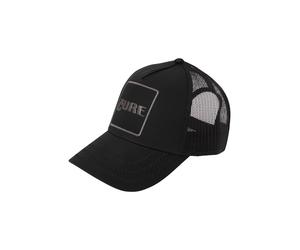 AMPLIFIED Casquette 'The Cure' gris foncé / noir, Taille 55-60