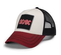 Amplified - Casquette Trucker (Taille Unique) (Beige/Noir/Rouge foncé)