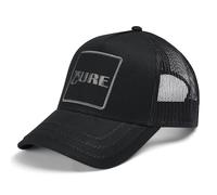 AMPLIFIED Casquette 'The Cure' gris foncé / noir, Taille 55-60