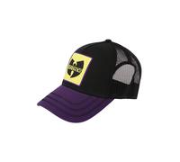 AMPLIFIED Casquette 'Wu-Tang' jaune / violet foncé / noir, Taille 55-60