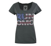 Amplified Clothing Gris Run DMC T-shirt à manches courtes Femme