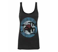 Amplified Clothing Gris The Jam Gilet Femme