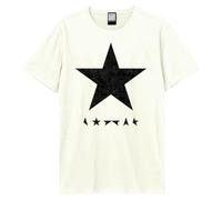 Amplified David Bowie Collection - Black Star Homme T-Shirt Manches Courtes Anthracite