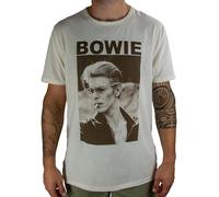 Amplified David Bowie T Shirt Cigarette Logo Nouveau Officiel Homme Vintage Size M