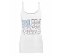 Amplified - Débardeur RUN DMC effet strass - Femme (NS4564)