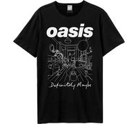 Amplified - "Definitely Maybe" T-shirt pour homme/femme Unie GD2176 (XXL) (Noir)
