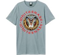 Amplified - "Donnington Snake" T-shirt pour homme/femme unie GD1871 (3XL) (bleu étrange)