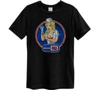 Amplified - "Enema Of The State" Débardeur court pour femme GD2738 (3XL) (Noir)