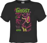 Amplified - "Forever Is The Wind" Débardeur court pour femme GD3164 (XL) (Charbon de bois)