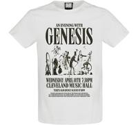 Amplified Genesis an Evening with Vintage White T-Shirt (M), blanc, Medium