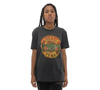 Amplified Guns N' Roses Collection - Logo Néon Homme T-Shirt Manches Courtes Anthracite XL