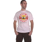 Amplified Guns N' Roses T Shirt Vintage Bullet Official Unisex Vintage White S W