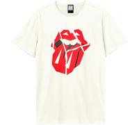 Amplified - "Hackney Diamonds" T-shirt Logo pour homme/femme unie GD1678 (L) (Blanc)