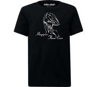 Amplified - "Happier Than Ever" T-shirt pour homme/femme unie GD659 (S) (Noir)