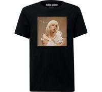Amplified - "Happier Than Ever" T-shirt pour homme/femme unie GD755 (S) (Noir)