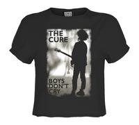 Amplified - Haut court BOYS DON´T CRY - Femme (GD2741)
