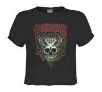 Amplified - Haut court FIRE SKULL - Femme (GD3134)