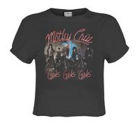 Amplified - Haut court GIRLS GIRLS GIRLS - Femme (GD2861)